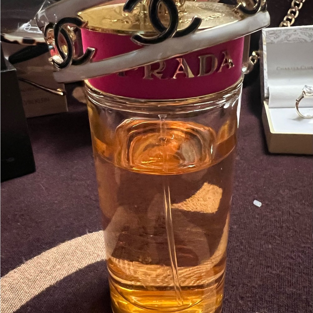 Prada Amber & Gold Eau de Parfum Bottle